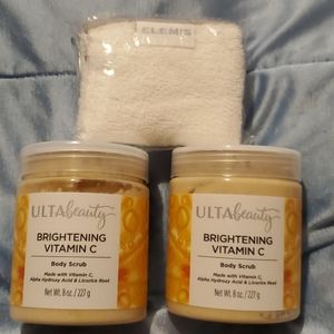 Brand new! Ulta beauty brightening vitamin c scrub